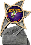 science trophy in the jazz star style