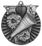 silver cheer medal in the V-Series style