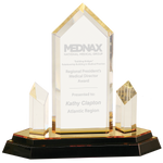 Jewel Tower Acrylic - Outstanding Achievement Award