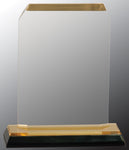 Clipped Corner Acrylic - Outstanding Achievement Award